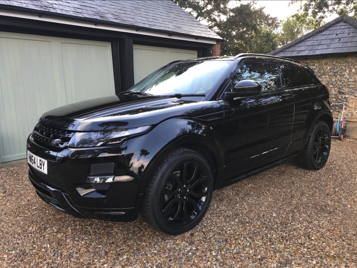 Range Rover Evoque Black Pack Kit RANGE ROVER EVOQUE COUPE 2.2 SD4 DYNAMIC AUTOMATIC, FACTORY BLACK