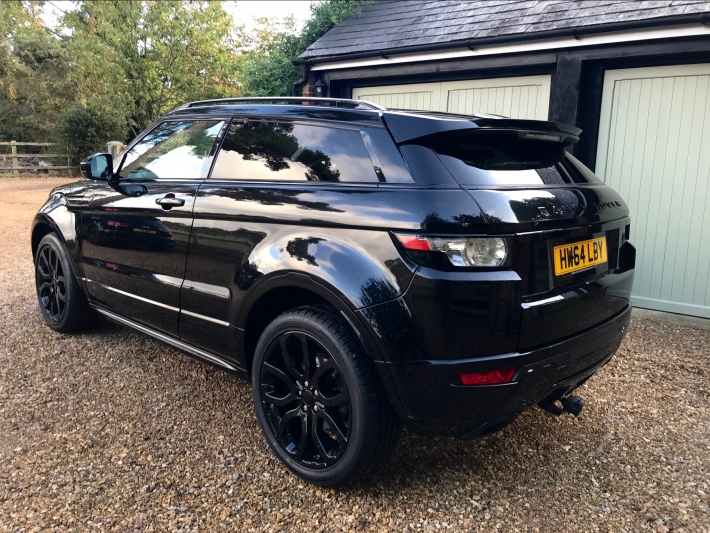Range Rover Evoque Black Pack Price RANGE ROVER EVOQUE COUPE 2.2 SD4 DYNAMIC AUTOMATIC, FACTORY BLACK