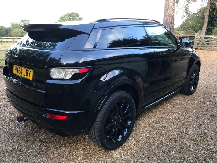 Range Rover Evoque Black Pack Kit RANGE ROVER EVOQUE COUPE 2.2 SD4 DYNAMIC AUTOMATIC, FACTORY BLACK
